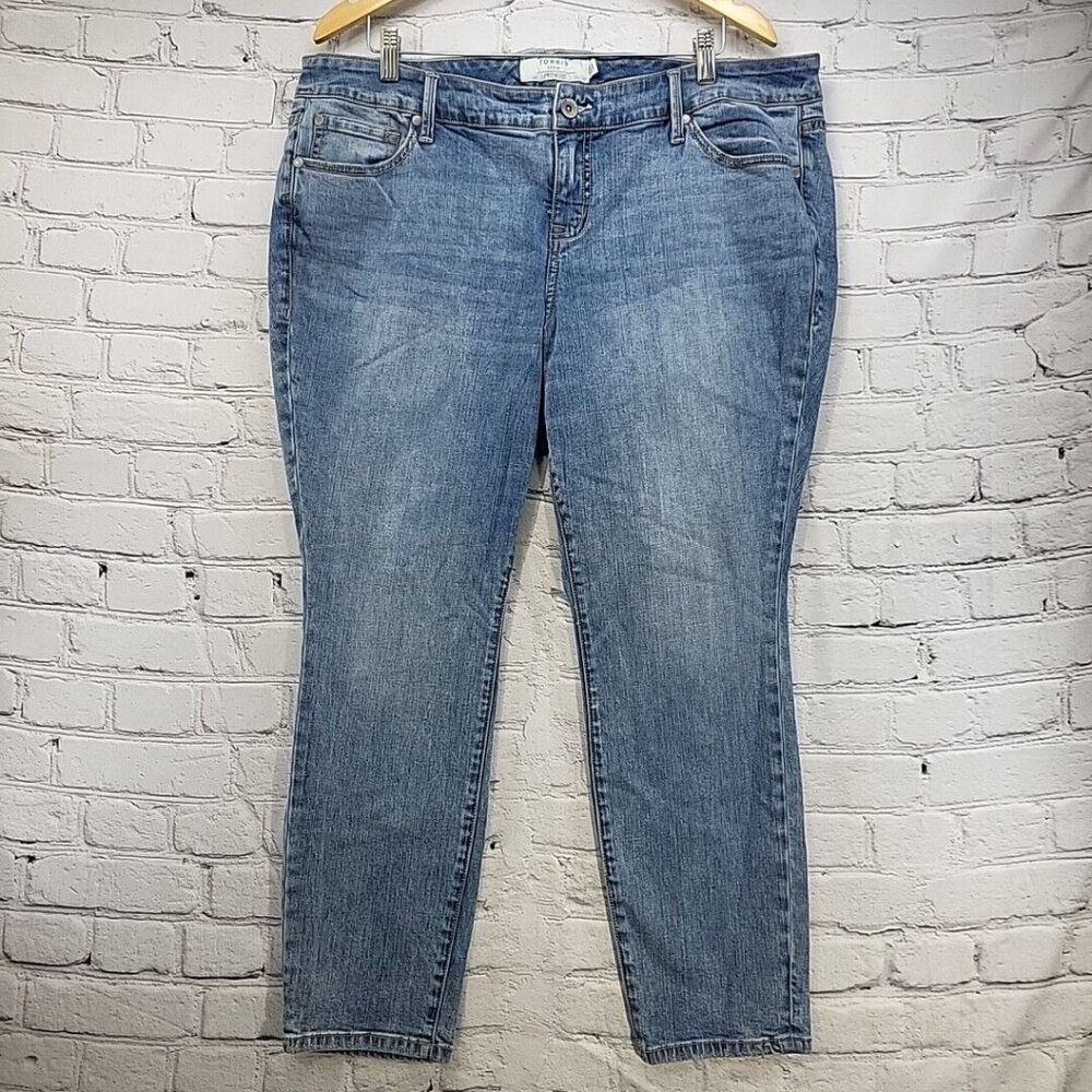 Torrid Denim Jeans Womens‎ Plus Sz 20 Light Wash